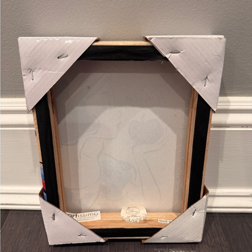 NWT Artissimo Disney Snow White Canvas Print with Red and Blue Glitter Accents - Picture 4 of 4